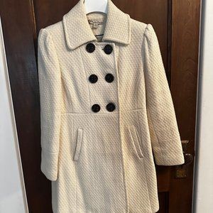 Cream winter coat